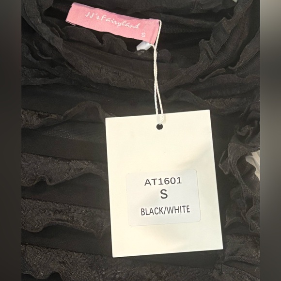 Sheer Polkadot Top - Picture 3 of 5